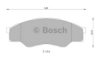 BOSCH 0 986 AB1 007 Brake Pad Set, disc brake